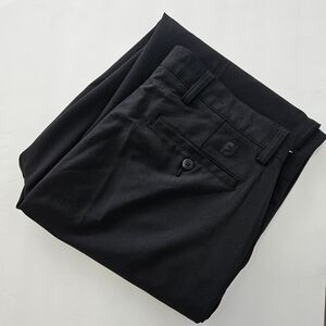 Men's FootJoy Flat Front Golf Pants - Black - 36x30 - LIKE NEW